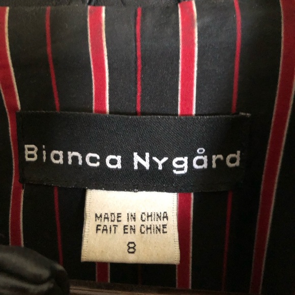 Black leather jacket - Picture 3 of 4